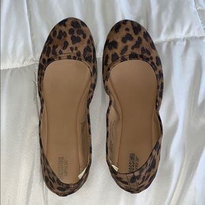 Mossimo Leopard Ballet Flats Size 9.5